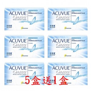 安視優〈歐舒適〉散光二週拋隱形眼鏡【6片裝】5盒送1盒共6盒 安視優〈歐舒適〉散光二週拋隱形眼鏡【6片裝】5盒送1盒共6盒