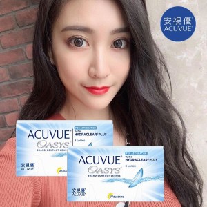 安視優〈歐舒適〉散光二週拋隱形眼鏡【6片裝】2盒