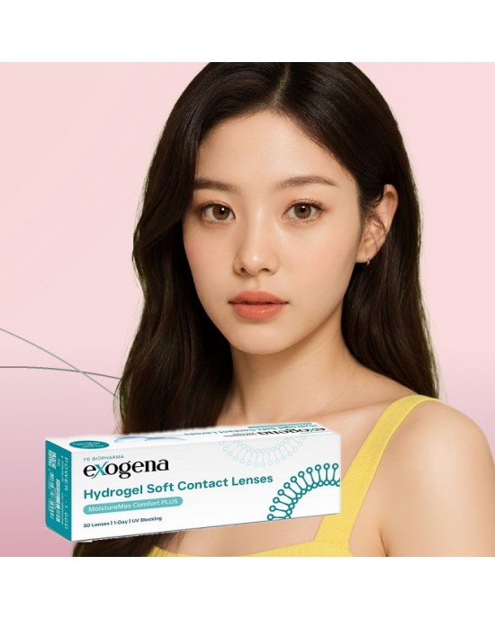 exogena〈愛普洛〉透明日拋隱形眼鏡【30片裝】2盒加送5片裝2盒