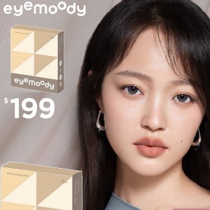 eyemoody〈目荻〉彩色月拋隱形眼鏡【2片裝】2盒