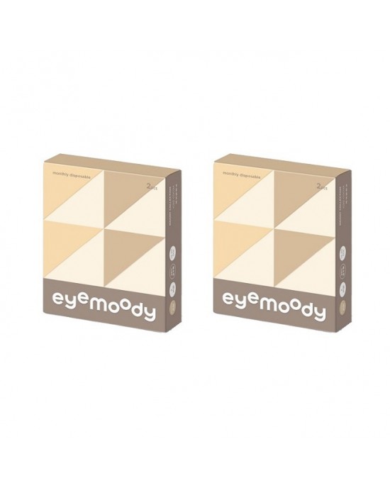 eyemoody〈目荻〉彩色月拋隱形眼鏡【2片裝】2盒