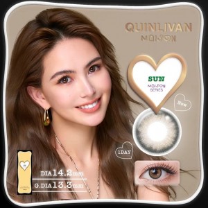 QUINLIVAN〈Maison〉彩色日拋隱形眼鏡【10片裝】5盒送1盒共6盒