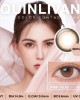 QUINLIVAN慕〈微美瞳〉彩色日拋隱形眼鏡【10片裝】(慕斯桃)