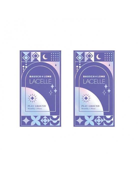 博士倫〈遊樂園〉彩色月拋隱形眼鏡【1片裝】2盒