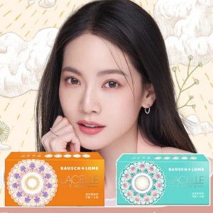 博士倫〈蕾絲漾眸〉彩色隱形眼鏡【1片裝】4盒送2盒共6盒