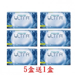 博士倫〈輕水氧〉老花專用軟式隱形眼鏡【3片裝】5盒送1盒共6盒