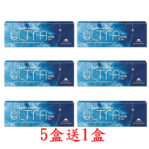 博士倫〈輕水氧奧澈〉矽水膠日拋隱形眼鏡【30片裝】5盒送1盒共6盒 博士倫〈輕水氧奧澈〉矽水膠日拋隱形眼鏡【30片裝】5盒送1盒共6盒
