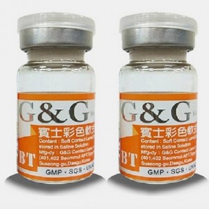 G&G〈電眼亮瞳〉長戴式彩妝隱形眼鏡【1片瓶裝】2瓶 G&G〈電眼亮瞳〉長戴式彩妝隱形眼鏡【1片瓶裝】2瓶