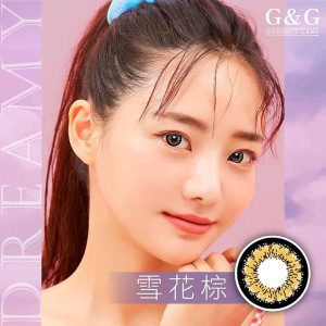 G&G〈夢幻系列〉彩色月彩拋隱形眼鏡【1片裝】2盒 G&G〈夢幻系列〉彩色月彩拋隱形眼鏡【1片裝】2盒