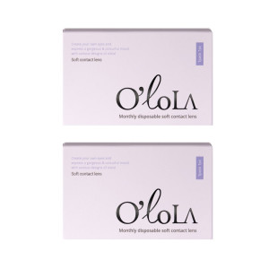 O'loLa〈日落系列〉彩色隱形眼鏡【1片裝】2盒 O'loLa〈日落系列〉彩色隱形眼鏡【1片裝】2盒