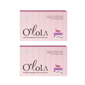 O'loLa〈托比系列〉彩色隱形眼鏡【1片裝】2盒 O'loLa〈托比系列〉彩色隱形眼鏡【1片裝】2盒