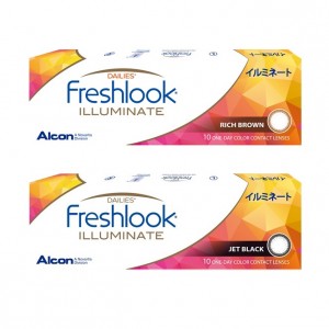愛爾康FRESHLOOK®〈星綻〉彩色日拋隱形眼鏡【10片裝】2盒 愛爾康FRESHLOOK®〈星綻〉彩色日拋隱形眼鏡【10片裝】2盒