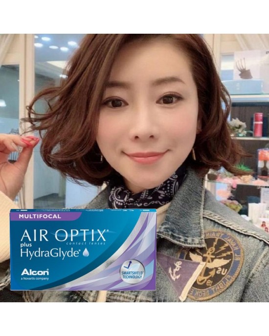 愛爾康AIR OPTIX〈舒視氧〉親水聚合老花隱形眼鏡【3片裝】2盒