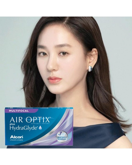 愛爾康AIR OPTIX〈舒視氧〉親水聚合老花隱形眼鏡【3片裝】5盒送1盒共6盒