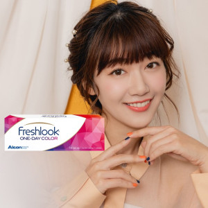 愛爾康FRESHLOOK®〈睛艷〉彩色日拋隱形眼鏡【10片裝】5盒送1盒共6盒 愛爾康FRESHLOOK®〈睛艷〉彩色日拋隱形眼鏡【10片裝】5盒送1盒共6盒
