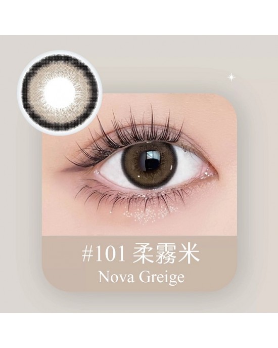 睿視能〈refrear〉矽水膠彩色日拋隱形眼鏡【10片裝】2盒