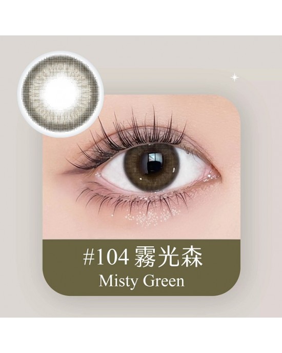 睿視能〈refrear〉矽水膠彩色日拋隱形眼鏡【10片裝】2盒