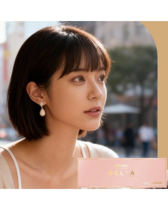 睿視能〈refrear〉矽水膠彩色日拋隱形眼鏡【10片裝】4盒送1盒共5盒