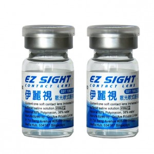 伊麗視散光長戴式高透氧隱形眼鏡【1片瓶裝】2瓶 ( 2眼可分色)