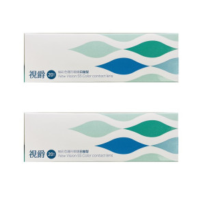視爵〈55%〉水藍日拋隱形眼鏡【20片裝】2盒 視爵〈55%〉水藍日拋隱形眼鏡【20片裝】2盒