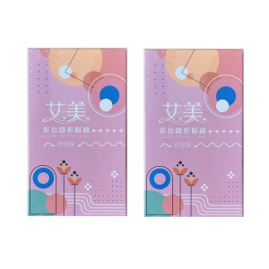 艾美〈悠活〉彩色月拋隱形眼鏡【1片裝】2盒 艾美〈悠活〉彩色月拋隱形眼鏡【1片裝】2盒