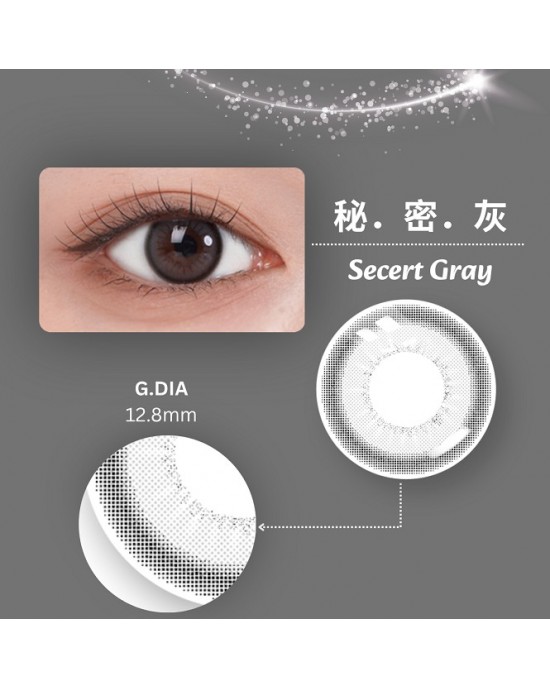 優矽視彩色矽水膠隱形眼鏡【10片裝】5盒送1盒共6盒再加送