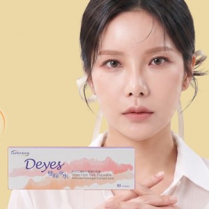 優矽視〈Deyes〉彩色矽水膠隱形眼鏡【10片裝】2盒