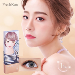 菲士康〈插畫〉彩色日拋隱形眼鏡【10片裝】2盒 菲士康〈插畫〉彩色日拋隱形眼鏡【10片裝】2盒