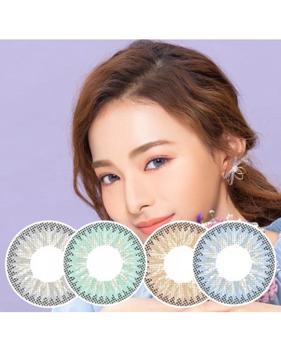 GEO〈梨花〉彩色季拋隱形眼鏡【1片瓶裝】2瓶 GEO〈梨花〉彩色季拋隱形眼鏡【1片瓶裝】2瓶
