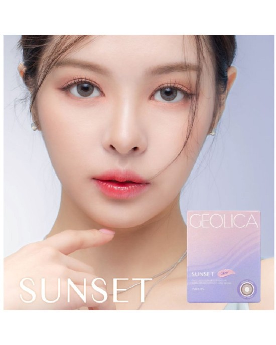 GEO〈Sunset〉彩色隱形眼鏡【1片裝】2盒