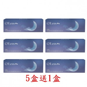 Lens++〈星月系列〉彩色日拋隱形眼鏡【10片裝】5盒送1盒共6盒