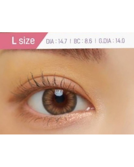 Lensme〈可視瞳〉彩色隱形眼鏡【2片裝】2盒加送360保養液