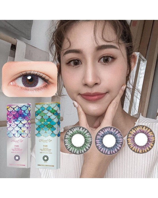 晶碩〈美麗海洋FARI〉日彩拋隱形眼鏡【10片裝】2盒 晶碩〈美麗海洋FARI〉日彩拋隱形眼鏡【10片裝】2盒
