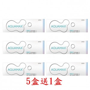 晶碩〈水滋氧〉彩色日拋隱形眼鏡【10片裝】5盒送1盒共6盒