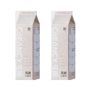 CoFANCY〈可糖燕麥〉透明日拋隱形眼鏡【30片裝】2盒 CoFANCY〈可糖燕麥〉透明日拋隱形眼鏡【30片裝】2盒