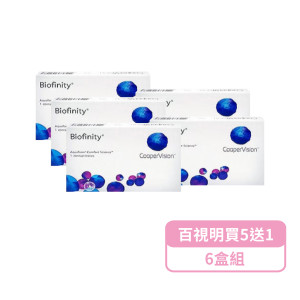 酷柏〈佰視明〉軟性隱形眼鏡【1片裝】5盒送1盒共6盒 酷柏〈佰視明〉軟性隱形眼鏡【1片裝】5盒送1盒共6盒