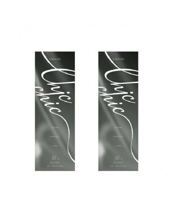 Karacon CHICOLOR〈FIXED〉卡拉瞳日彩55%拋隱形眼鏡【10片裝】2盒