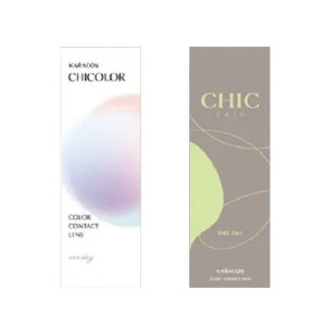 Karacon CHIC!CHIC!卡拉瞳彩色日拋38%拋隱形眼鏡【10片裝】2盒 Karacon CHIC!CHIC!卡拉瞳彩色日拋38%拋隱形眼鏡【10片裝】2盒