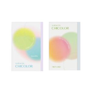 Karacon CHIC!CHIC!卡拉瞳彩色月拋隱形眼鏡【1片裝】2盒 Karacon CHIC!CHIC!卡拉瞳彩色月拋隱形眼鏡【1片裝】2盒