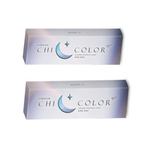 Karacon CHICOLOR〈FIXED〉卡拉瞳日彩55%拋隱形眼鏡【10片裝】2盒 Karacon CHICOLOR〈FIXED〉卡拉瞳日彩55%拋隱形眼鏡【10片裝】2盒