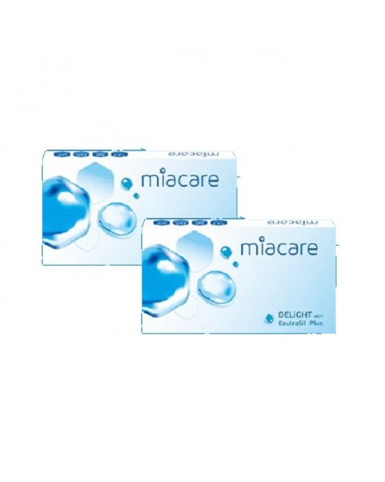 美若康〈沐氧全清柔〉透明矽水膠月拋【2片裝】2盒