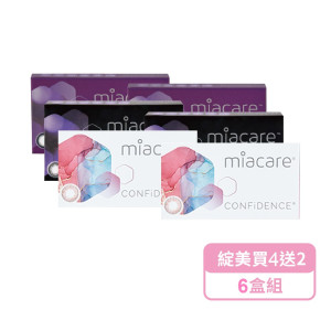 美若康〈綻美&告白〉矽水膠彩色隱形眼鏡【1片裝】5盒送1盒共6盒 美若康〈綻美&告白〉矽水膠彩色隱形眼鏡【1片裝】5盒送1盒共6盒
