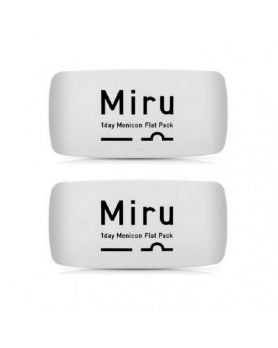 日本〈Miru〉日拋隱形眼鏡【30片裝】2盒 日本〈Miru〉日拋隱形眼鏡【30片裝】2盒
