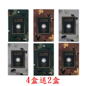 Le.Animal〈動物系列〉彩色月拋隱形眼鏡【2片裝】4盒送2盒共6盒 Le.Animal〈動物系列〉彩色月拋隱形眼鏡【2片裝】4盒送2盒共6盒