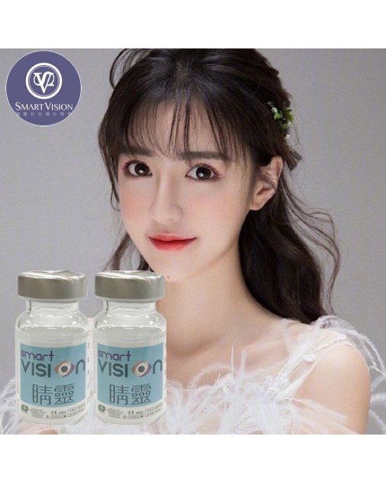 視茂睛靈〈水藍〉季拋隱形眼鏡 【1片瓶裝】2瓶 視茂睛靈〈水藍〉季拋隱形眼鏡 【1片瓶裝】2瓶