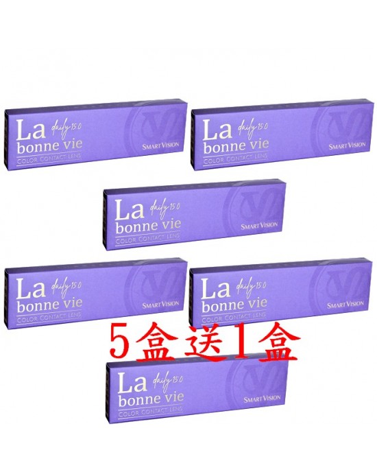 視茂睛靈〈輕奢華電眼〉彩色日拋隱形眼鏡 【10片裝】5盒送1共6盒 視茂睛靈〈輕奢華電眼〉彩色日拋隱形眼鏡 【10片裝】5盒送1共6盒